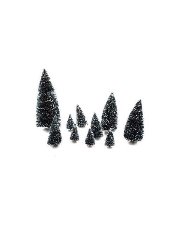 Accessoires de village Sapins x10 Accessoires de village Sapins x10