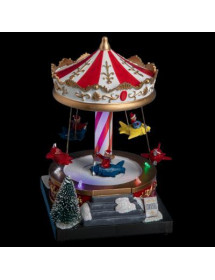Village de Noël carrousel