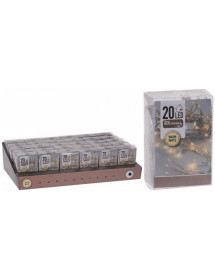 Guirlande lumineuse led blanc chaud