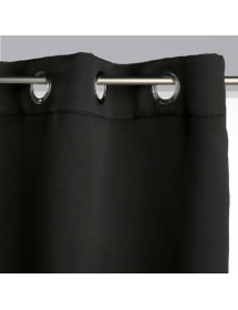 Rideau Occultant Noir 135 x 240 cm.