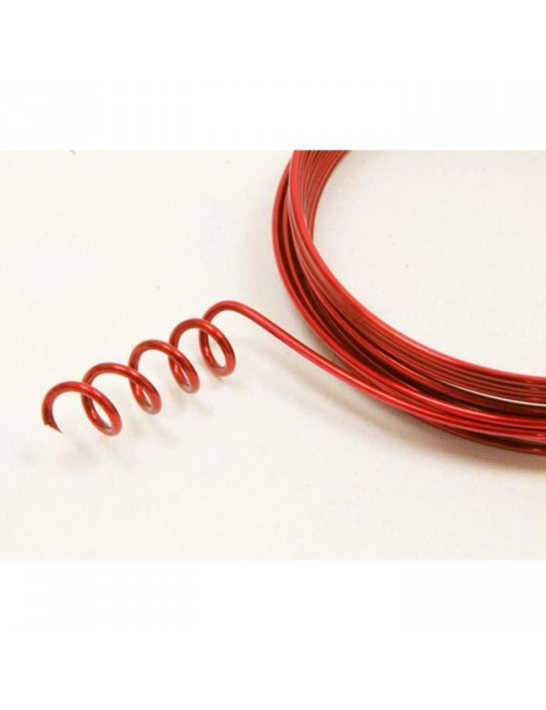 FIL ALUMINIUM SOUPLE ROUGE