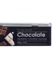 Boite de Chocolat vintage en métal