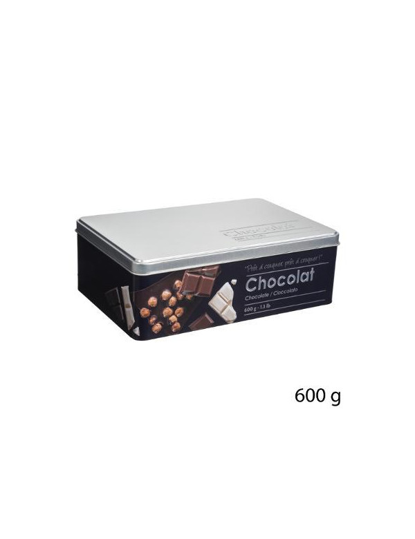 Boite de Chocolat vintage en métal