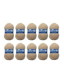 Pelotes Azurite Beige x10