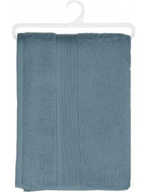 serviette de toilette bleu
