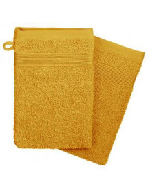 Gants De Toilette Ocre x2 Atmosphera