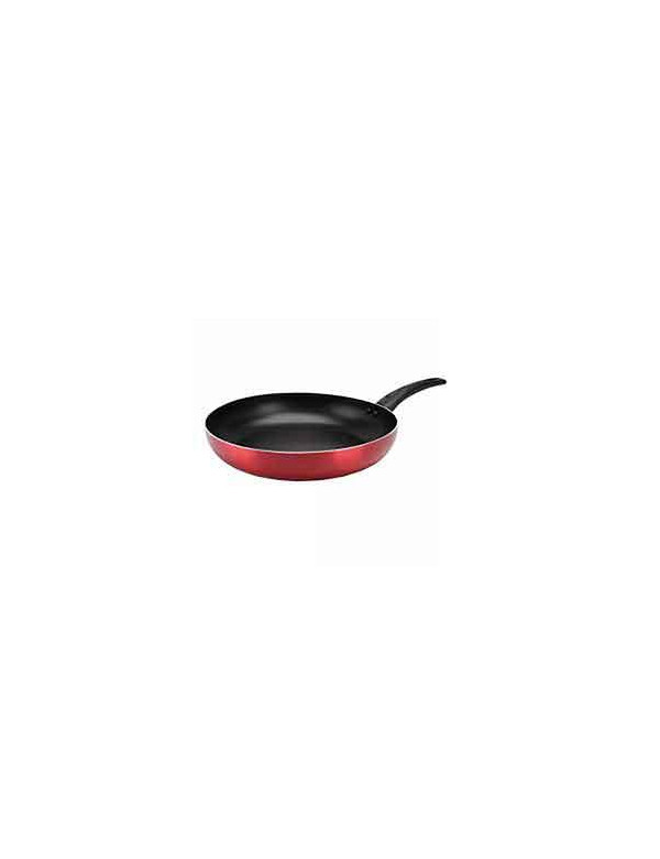 Poêle Aluminium Rouge 32 cm. tous feux