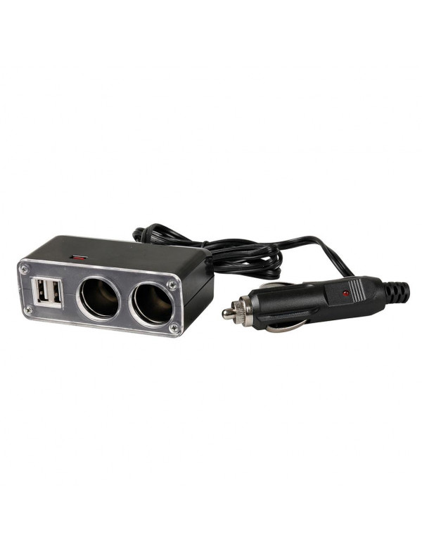 Multiprise allume cigare 12 volt + ports USB