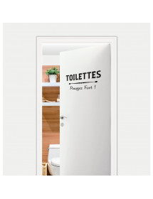 Autocollant Toilettes