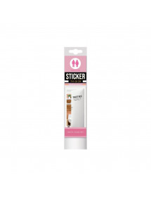 Sticker de Porte Toilettes Poussez fort !