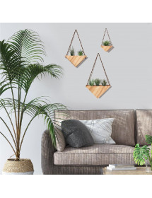 Sticker Murale Suspensions Plantes et Bois