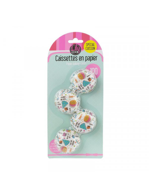 Caissette Muffin 300 Pièces Cupcake, Papier Cuisson Moules De Cuisson Caissettes Cupcake