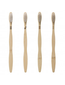 BROSSE A DENT BAMBOU X4