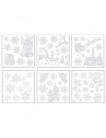 Autocollants de Noël pour fenêtres