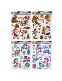 Décoration de Noël pour fenêtres