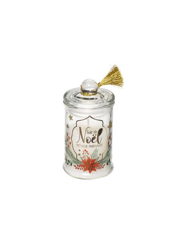 Bougie parfumée de Noël