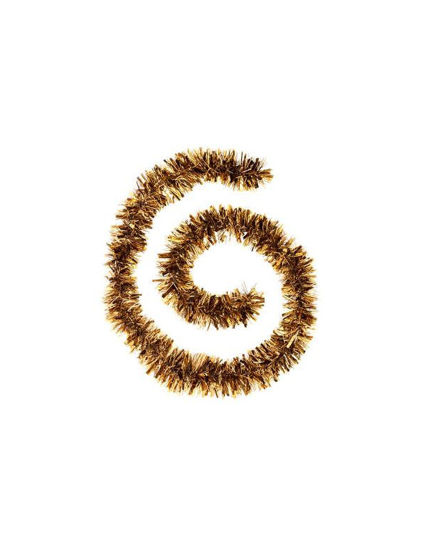 Guirlande de Noël boa bronze