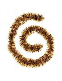 Guirlande de Noël boa bronze