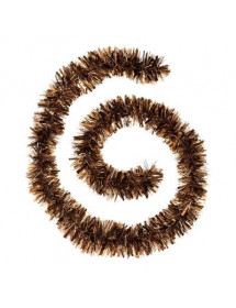 Guirlande de Noël boa bronze