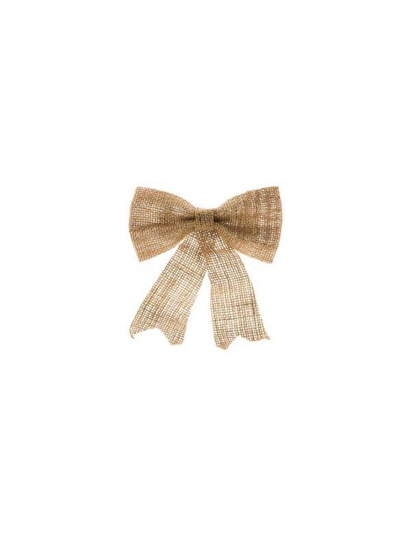 Nœud décoratif en jute