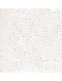 Billes de neige en polystyrène 3 mm Blanc