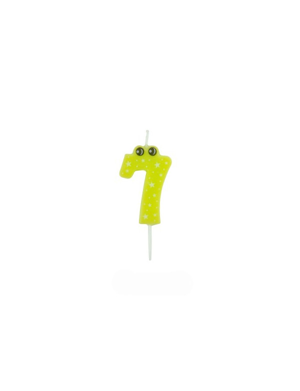 BOUGIE MINI CHIFFRE 7 BOUGIE MINI CHIFFRE 7