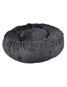 Coussin rond Fluffy Gris 75 cm.