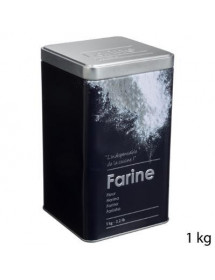 Boite à Farine En Métal vintage