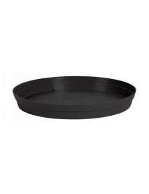 Soucoupe Toscane anthracite 35 cm.