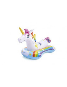 Licorne gonflable Rainbow à Chevaucher