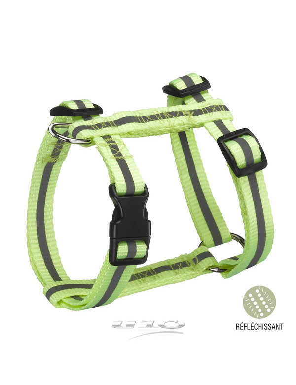 Harnais réfléchissant pour chien 50 à 70 cm.