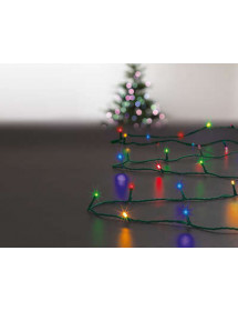 Guirlande de Noël lumineuses 180 Led multicolore