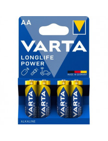 Pile Varta LR6 AA Longlife Power X4