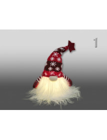Personnage de Noël Gnome lutin led