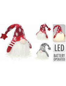 Personnage de Noël Gnome lutin led