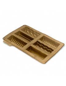 Moule 6 mini buches de Noël en silicone